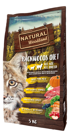 Natural Woodland gato - Pienso de cerdo ibérico