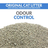 Arquivet - Arena de bentonita premium natural sin polvo 8Kg