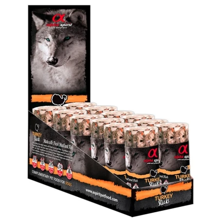 Alpha Spirit - Barritas de pavo 16 uds