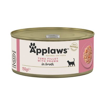 Applaws gato - Filete de atún con gambas en caldo 156g