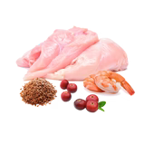 Puromenú gato Navidad - Comida húmeda completa Bio de pollo y gambas