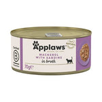 Applaws Cat - Caballa y sardina en caldo