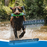 Chuck it! - Juguete acuático flotante Bumper con cuerda