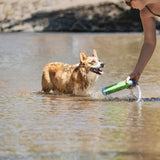 Chuck it! - Juguete acuático flotante Bumper con cuerda