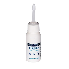 Micromed Vet Clusan - Bálsamo ótico antibacteriano para perros y gatos