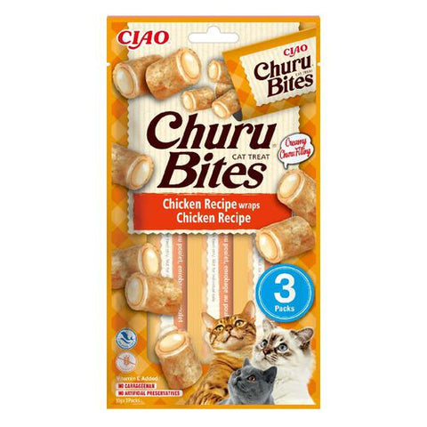 Inaba churu bites Gato - Pollo