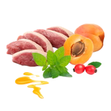 Puromenú  Navidad - Bio Ganso con melocotón, menta y cilantro