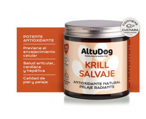 Altudog - Suplemento de Omega 3 de Krill Salvaje