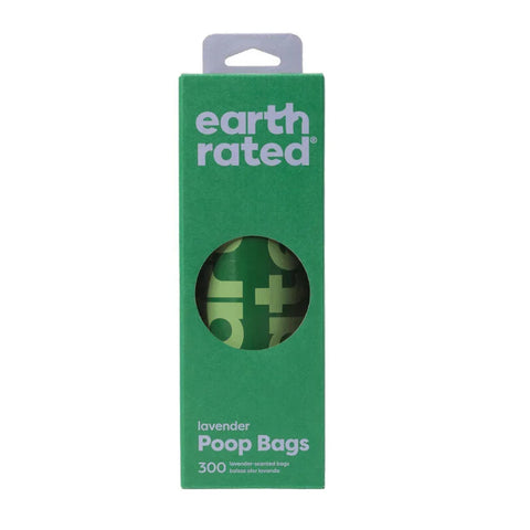 Megarollo de 300 bolsas higiénicas Earth Rated Lavanda