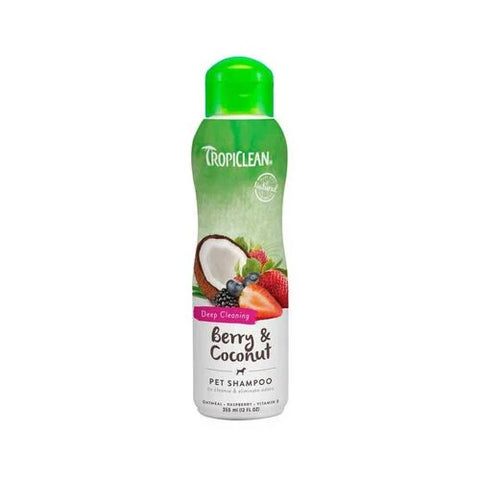 Tropiclean - Champú frutos del bosque, avena y coco 355ml