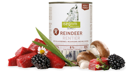 Isegrim - Reno con moras y champiñones 800g