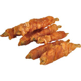 Pescaditos deshidratados con pollo