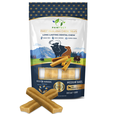 BARRITAS PAWFECT DE LECHE DE YAK DEL HIMALAYA - PACK 8 UNIDADES