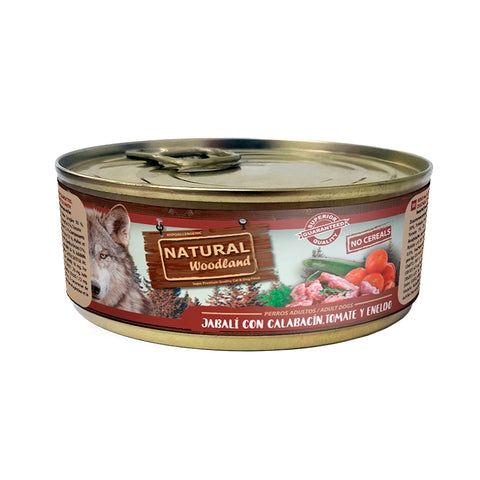 Natural Woodland - Jabalí con calabacín y eneldo 170g