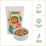 Wild Balance - Comida cocinada de salmón y ternera para gatos