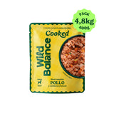 Wild Balance - Comida cocinada de pollo para perros