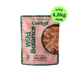 Wild Balance - Comida cocinada de salmón para perros