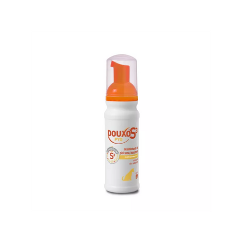 DUOXO S3 PYO mousse desinfectante para la piel de perros y gatos