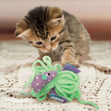 Kong - Ovillo de lana con catnip para gato