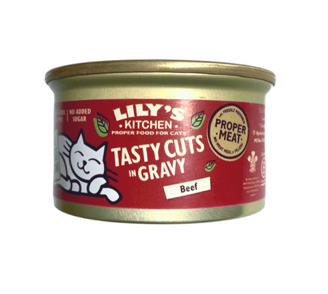 Lily’s Kitchen gato - Bocaditos de ternera en salsa