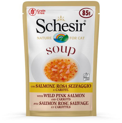 Caldo Schesir - Salmón Salvaje y Zanahoria